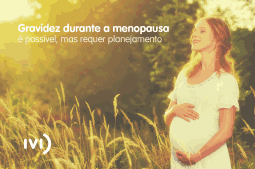 menopausa e fertilidade, imagem de gestante